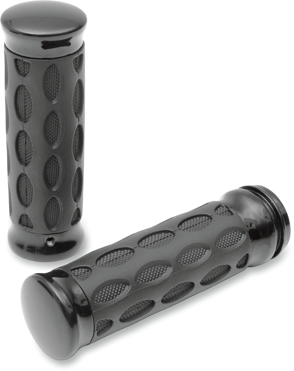 Drag Specialties Grips Hotop Blk/rub
