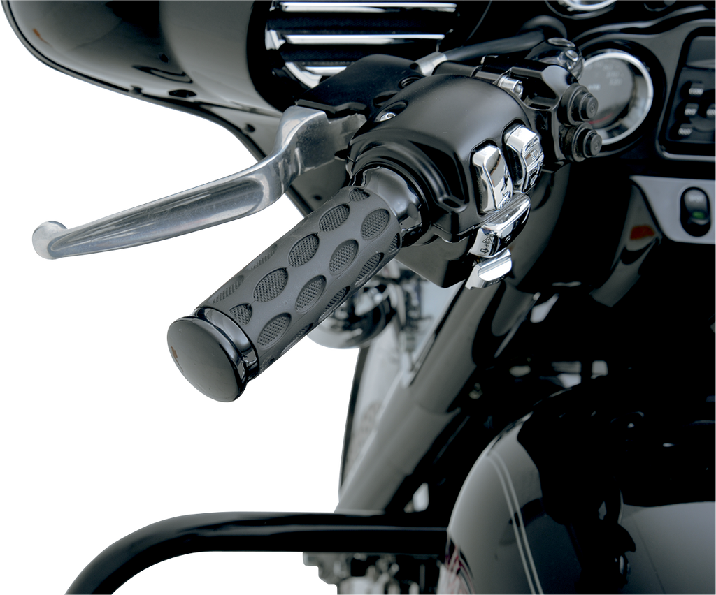 Drag Specialties Grips Hotop Blk/rub