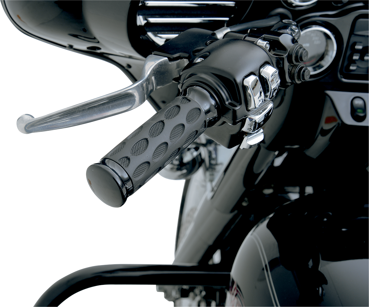 Drag Specialties Grips Hotop Blk/rub