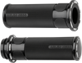 Arlen Ness Slot Track Tbw Grips - Black