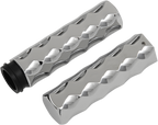 LA Choppers Grips Hex Tbw - Chrome
