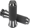 Drag Specialties Grips Custom Black Cut