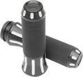 Drag Specialties Grips Custom Tbw Blk Cut