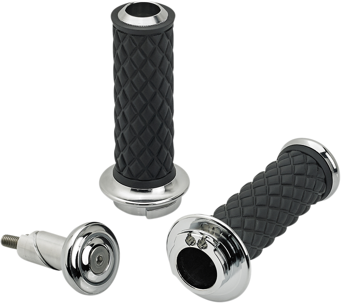 Biltwell Grips Alumicore D-cble Ch