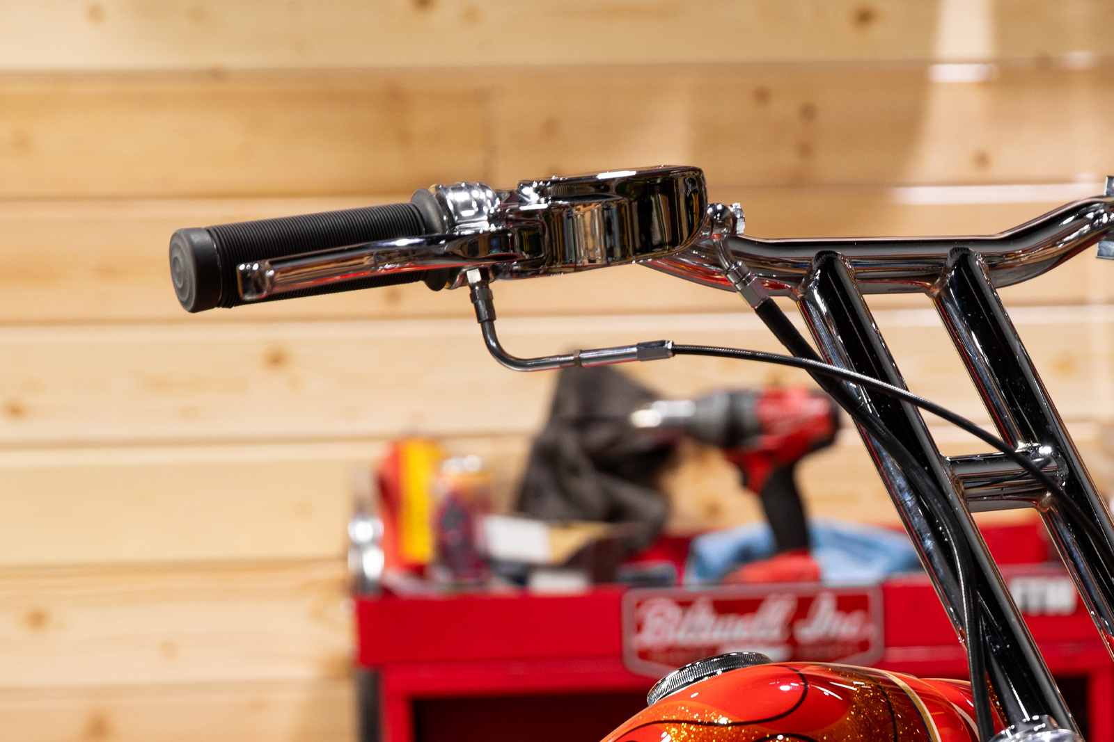 Biltwell Grips Kung-fu 1' Black