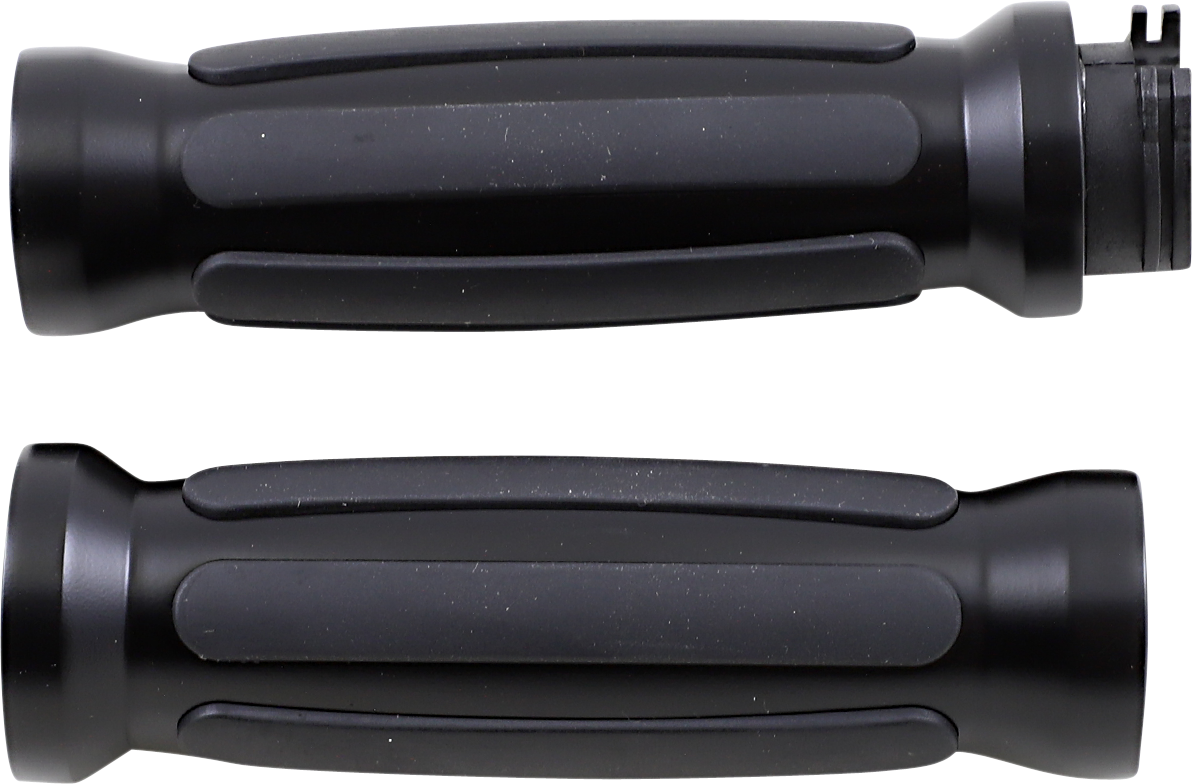 Drag Specialties Matte Black Rail 81+ Grips