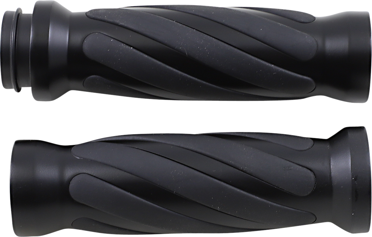 Drag Specialties Mblack Twisted Tbw Grips