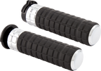 Arlen Ness Speedliner Cable Grips - Chrome