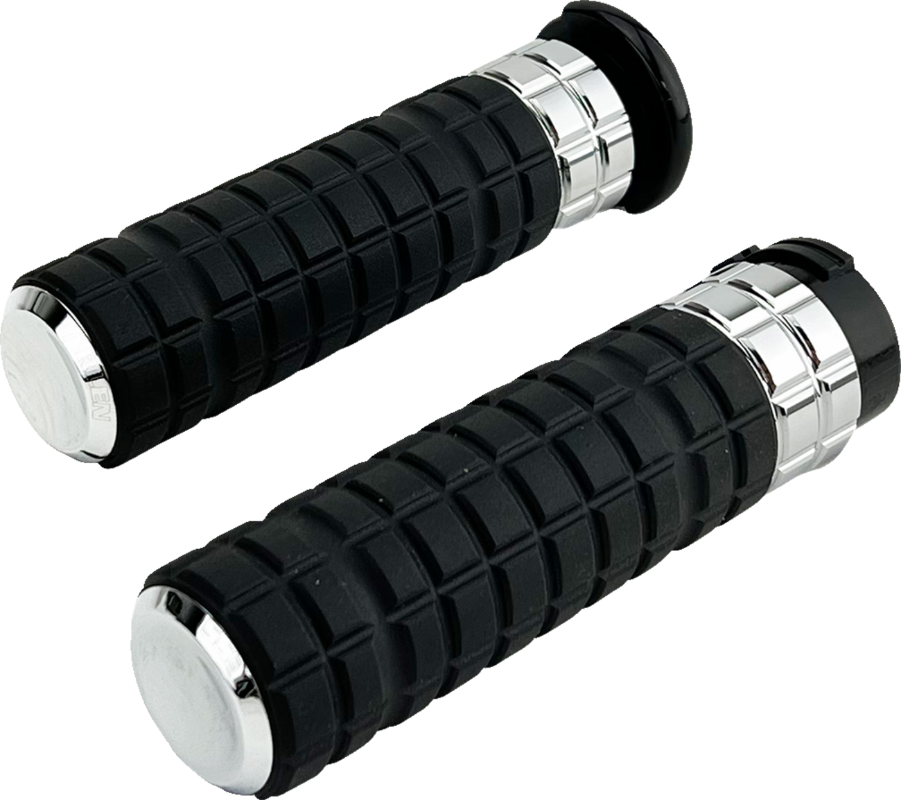 Arlen Ness Speedliner Cable Grips - Chrome