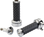 Biltwell Grips Alumicore Cstm - Chrome