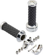 Biltwell Grips Alumicore Cstm - Chrome
