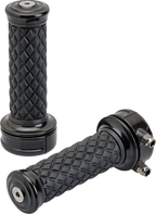 Biltwell Grips Alumicore Cstm - Black