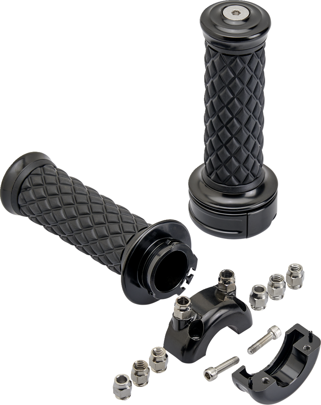 Biltwell Grips Alumicore Cstm - Black