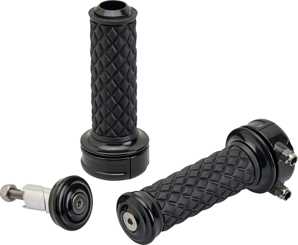 Biltwell Grips Alumicore Cstm - Black