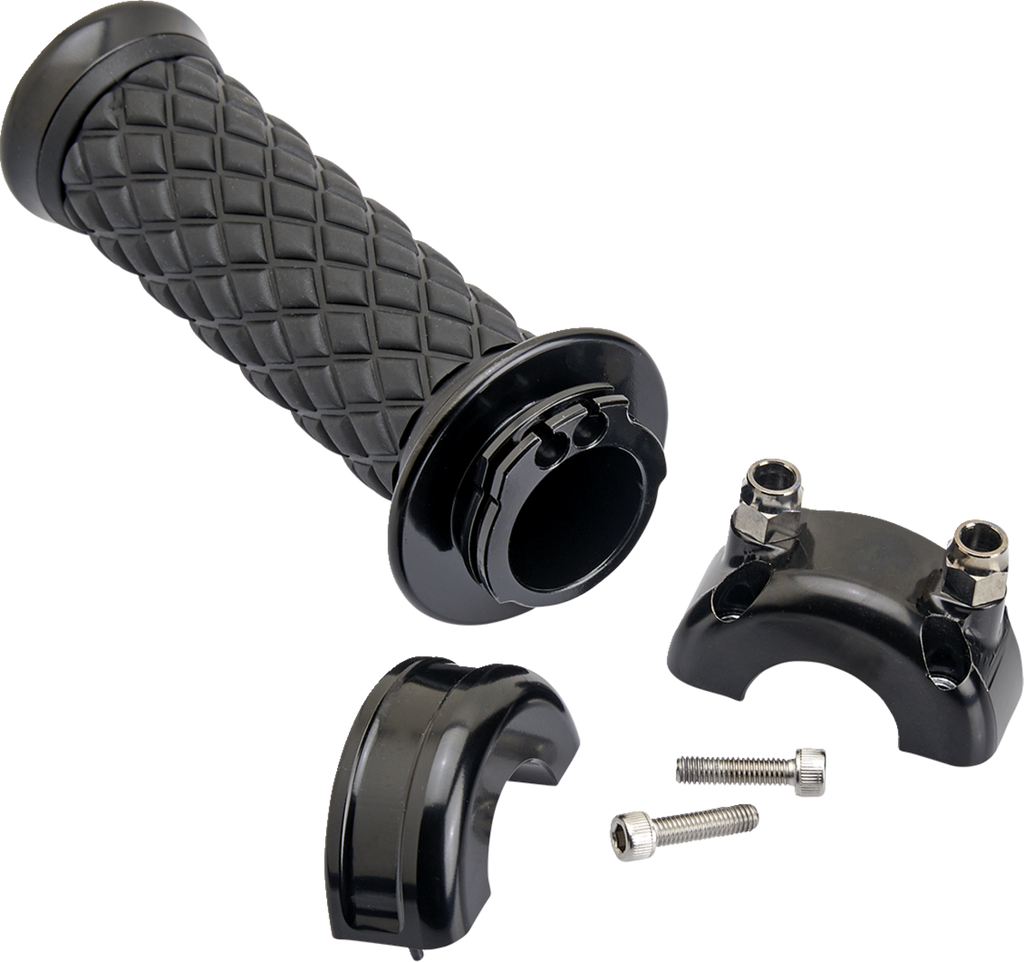 Biltwell Grips Alumicore Cstm - Black