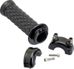 Biltwell Grips Alumicore Cstm - Black