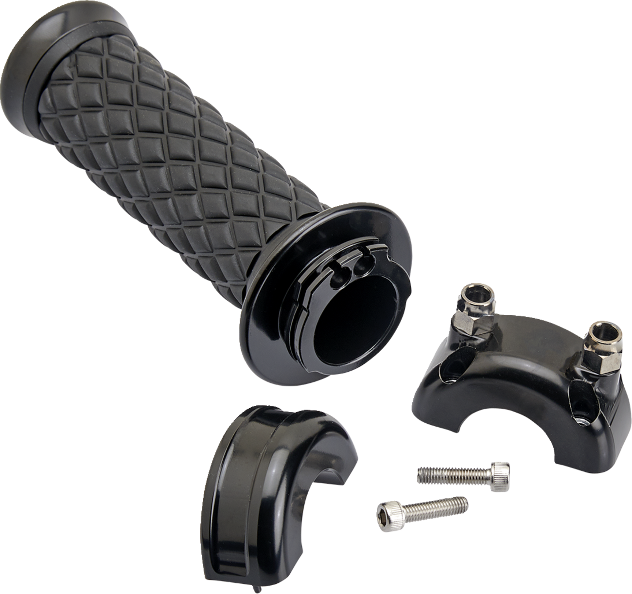 Biltwell Grips Alumicore Cstm - Black