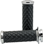 Biltwell Set Alumicore 1' Tbw Grips - Chrome