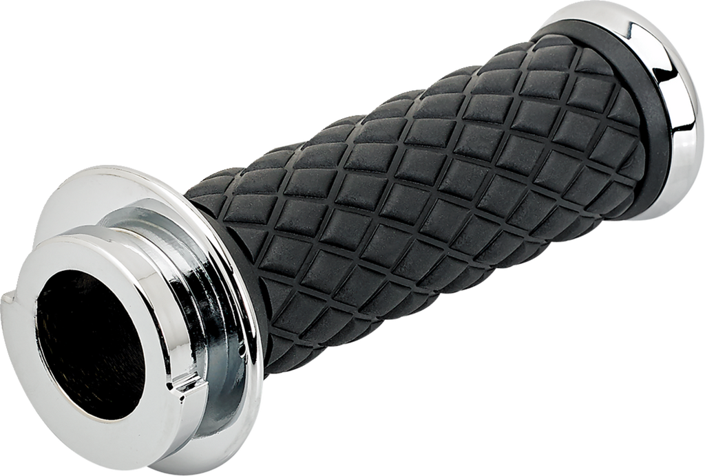 Biltwell Set Alumicore 1' Tbw Grips - Chrome