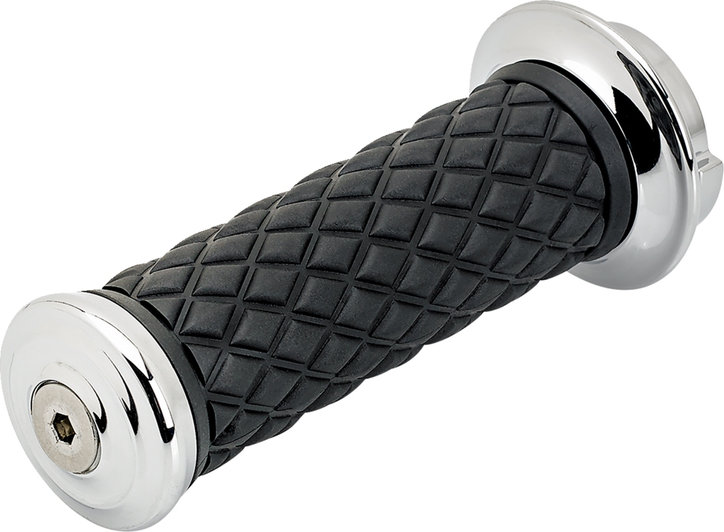 Biltwell Set Alumicore 1' Tbw Grips - Chrome
