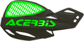 Vented Uniko Handguards - Black/Green (1)