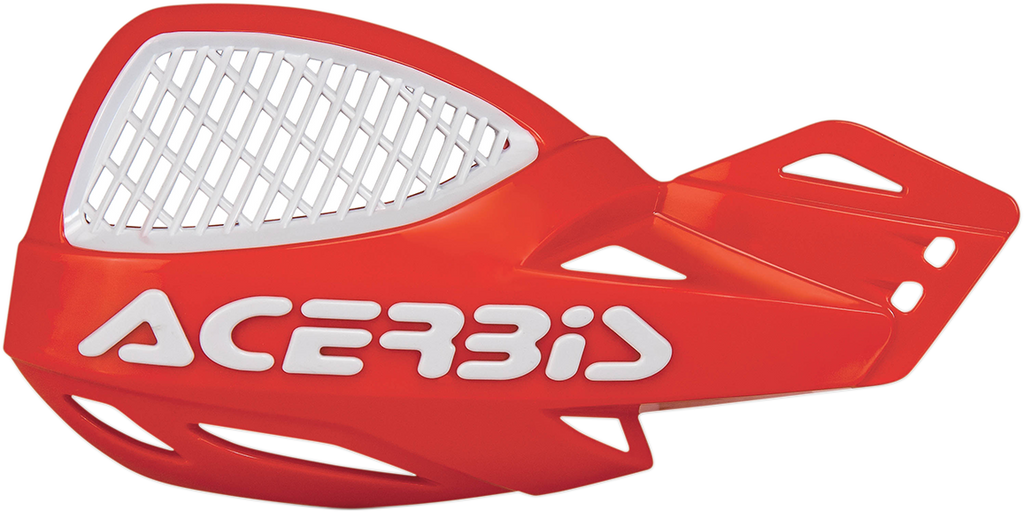 ACERBIS Vented Uniko Handguards - Red/White