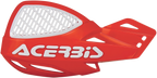 ACERBIS Vented Uniko Handguards - Red/White