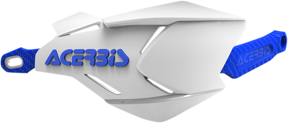 X-Factory Handguards - White/Blue (1)