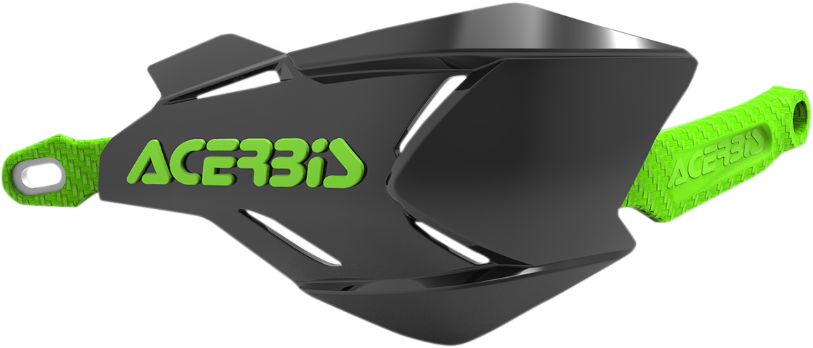 X-Factory Handguards - Black/Green (1)