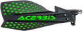 X-Ultimate Handguards - Black/Green (1)