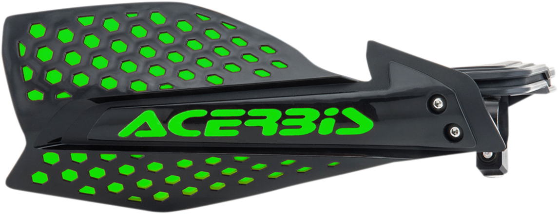 X-Ultimate Handguards - Black/Green (1)