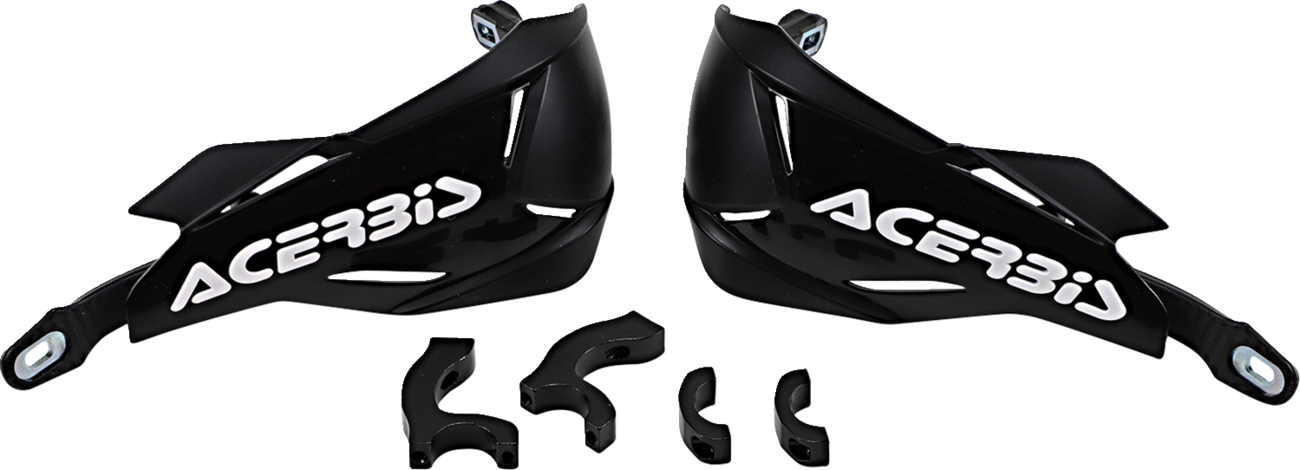 X-Factory Handguards - Black/Black (1)