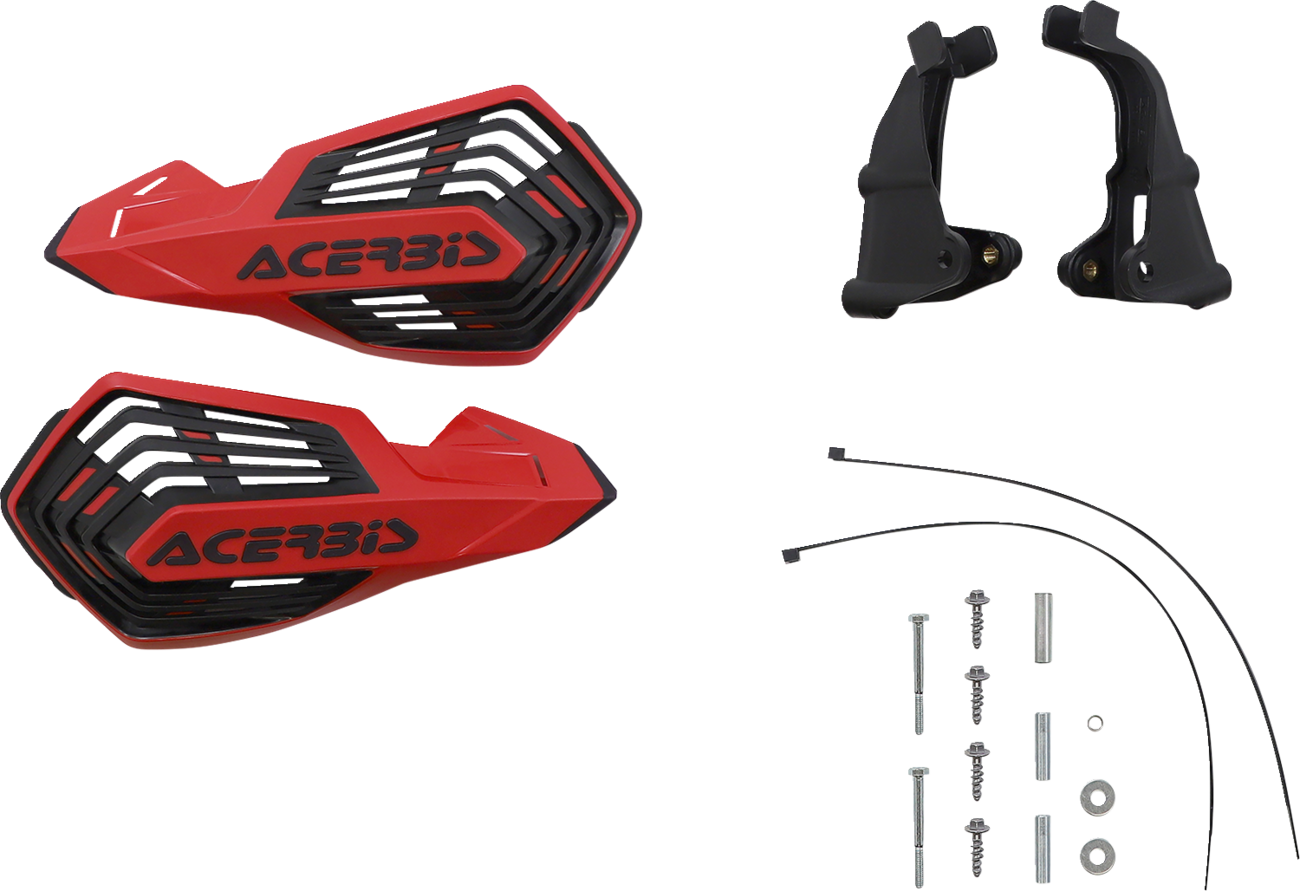 K-Future Handguards - Red/Black (1)