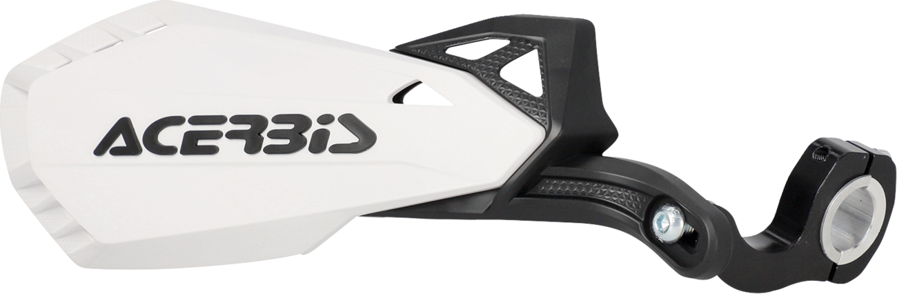 Firstmoto Handguards - Black/White (1)
