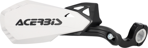 Firstmoto Handguards - Black/White (1)