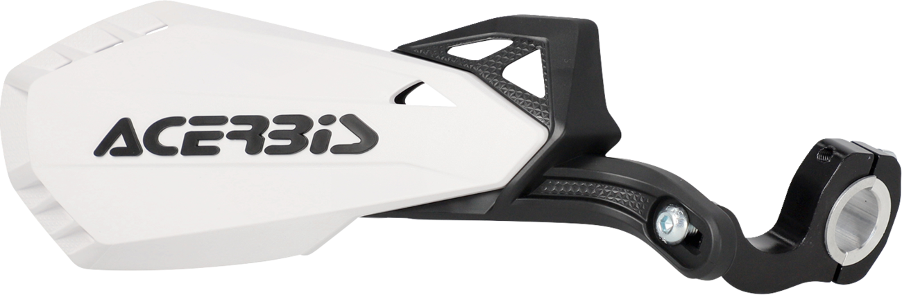 Firstmoto Handguards - White/Black (1)
