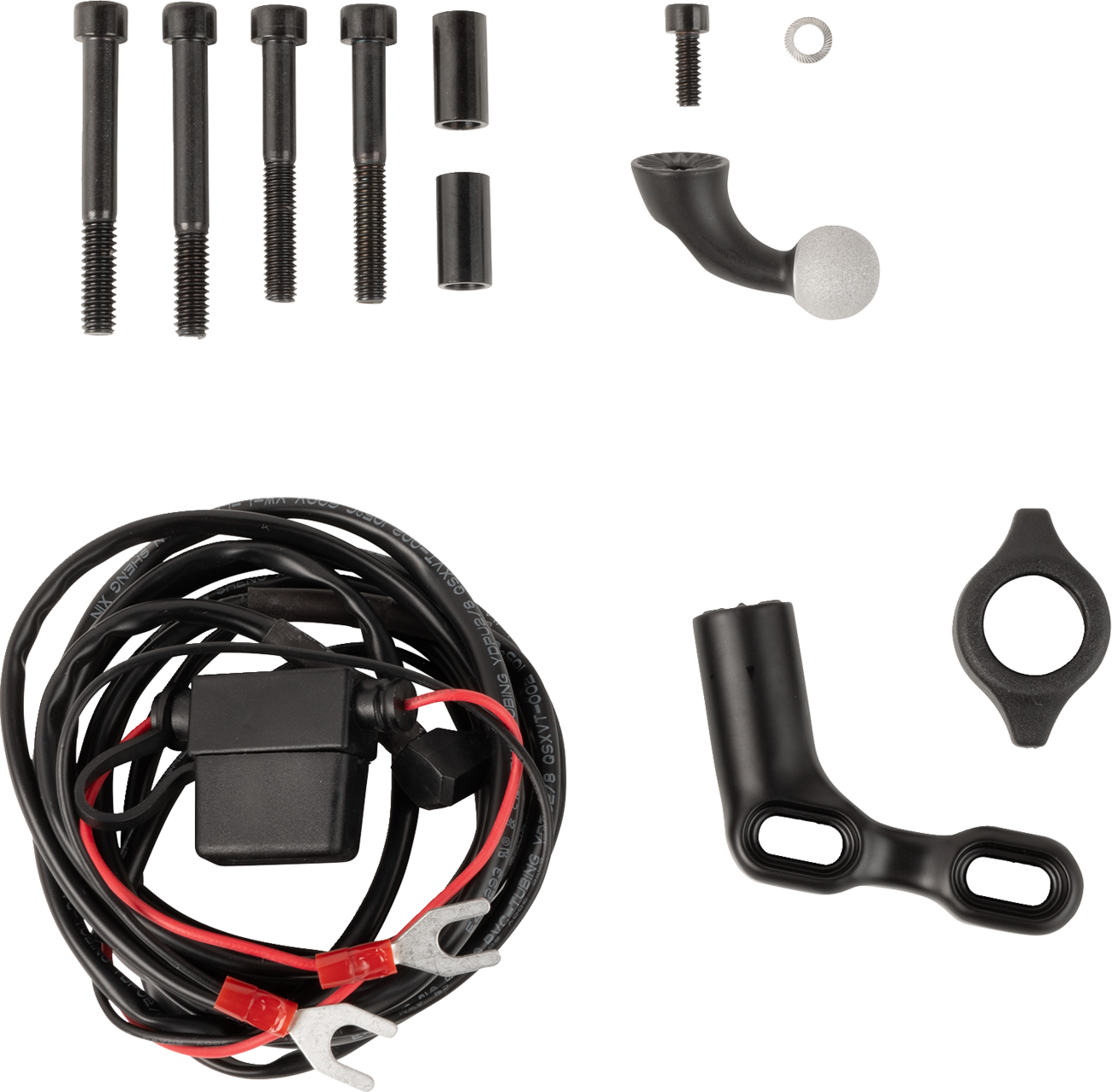 Ciro Holder Phone Gen 2 Cybercharger Blk, Offset Perch Mount - Black
