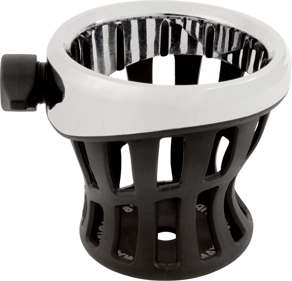 Ciro Holder Drink Gen 2 Chrome, Perch Mount Black