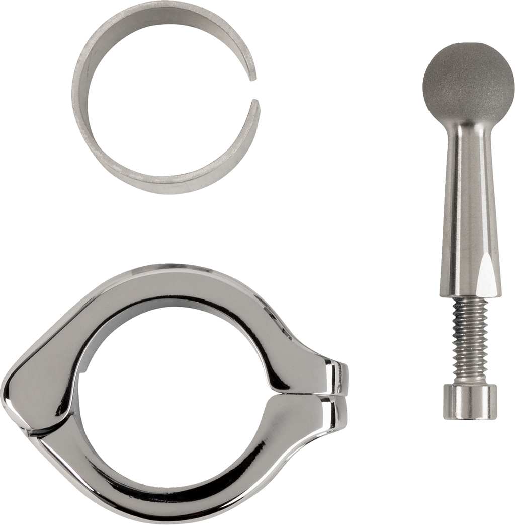 Ciro Holder Drink Gen 2 Chr, H-bar Mount 1-1/8', 1-1/4' - Chrome