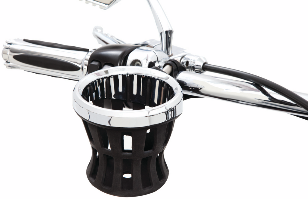 Ciro Holder Drink Gen 2 Chr, H-bar Mount 1-1/8', 1-1/4' - Chrome