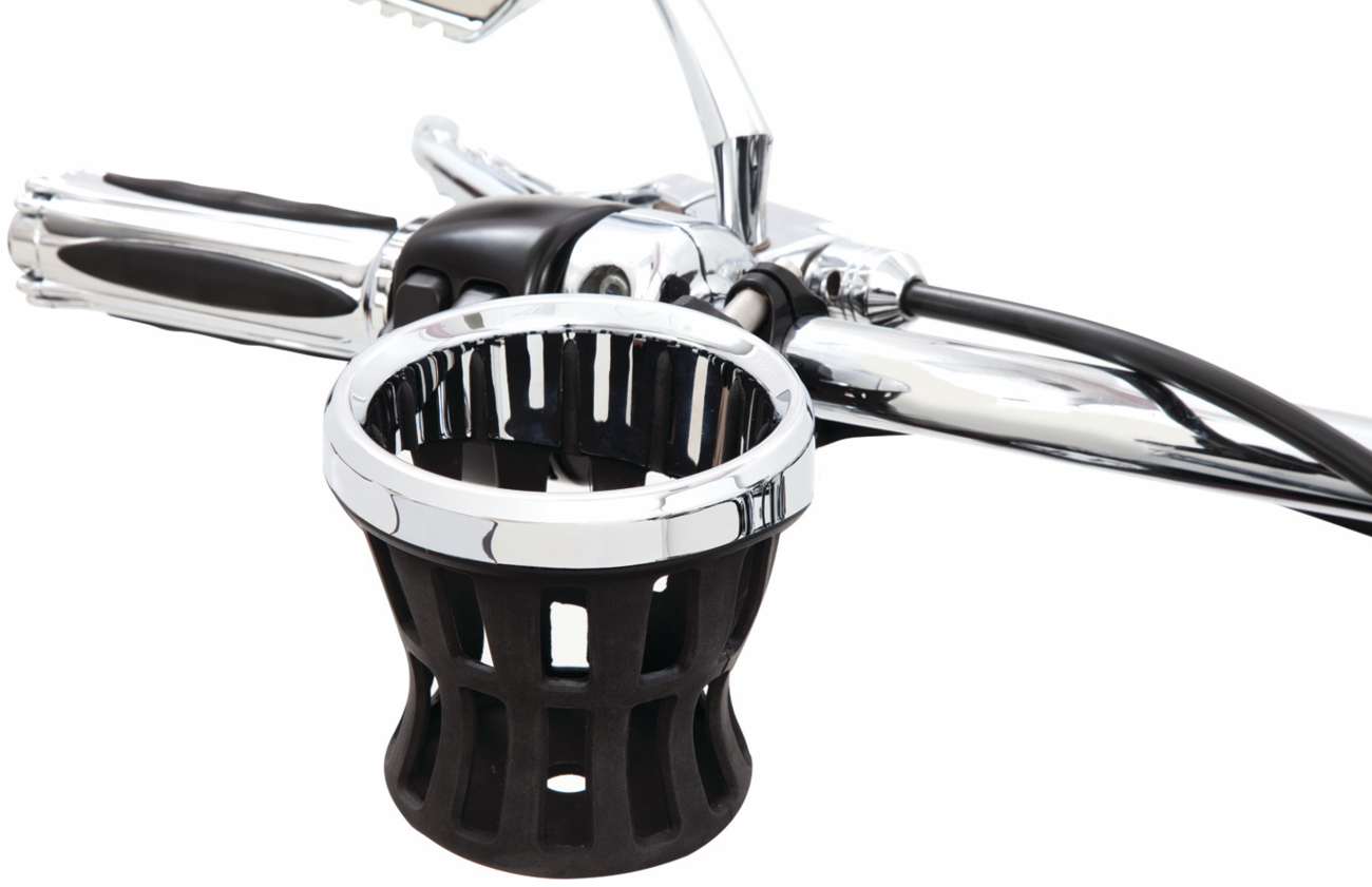 Ciro Holder Drink Gen 2 Chr, H-bar Mount 1-1/8', 1-1/4' - Chrome