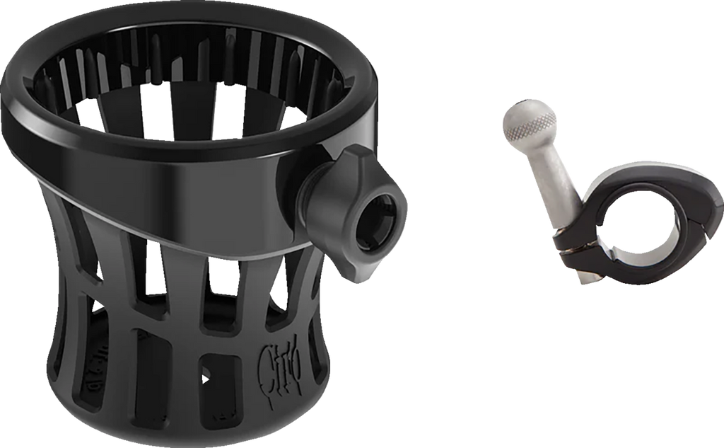Ciro Holder Drink Gen 2 Black, H-bar Mount 7/8', 1' Black