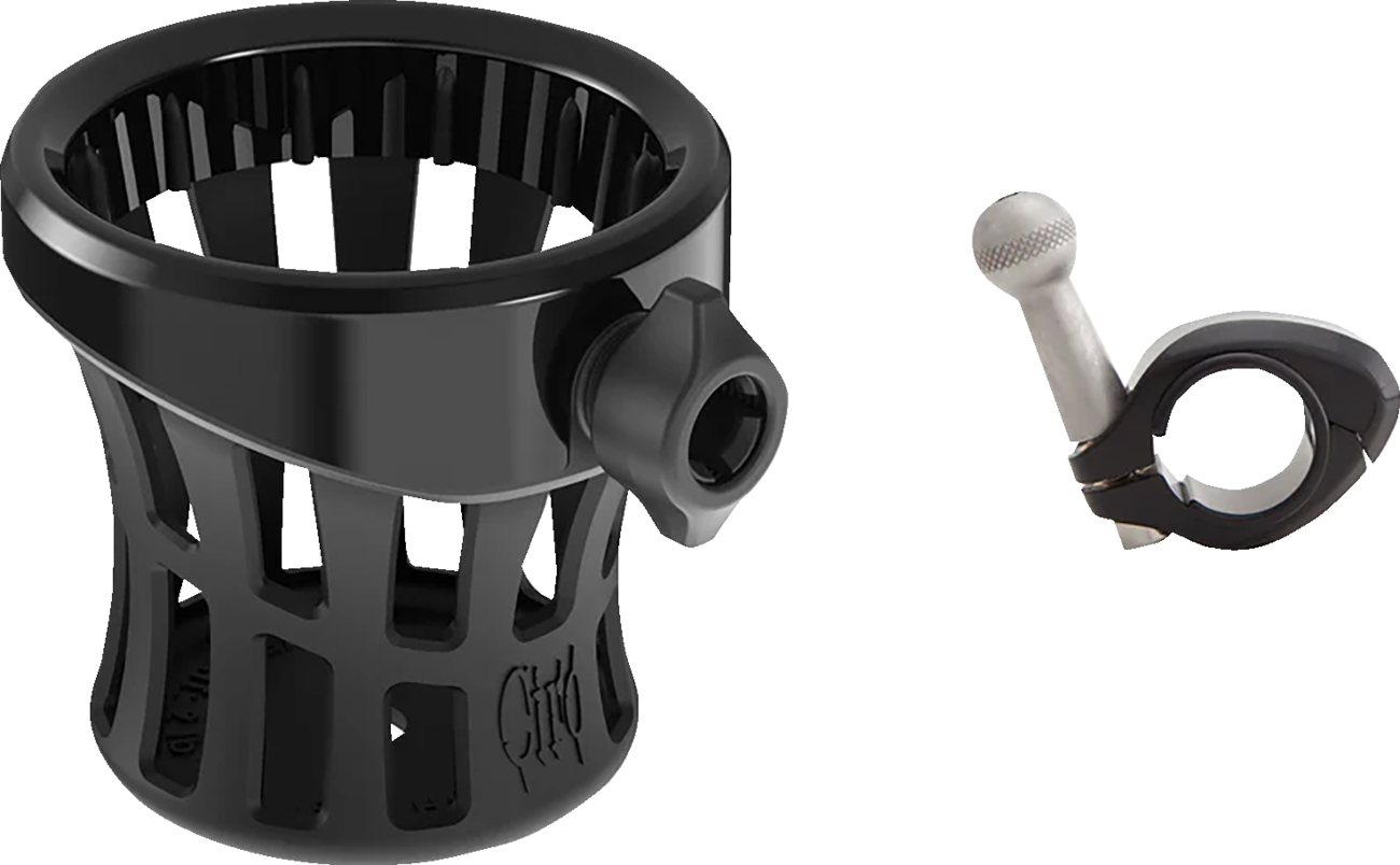 Ciro Holder Drink Gen 2 Black, H-bar Mount 7/8', 1' Black