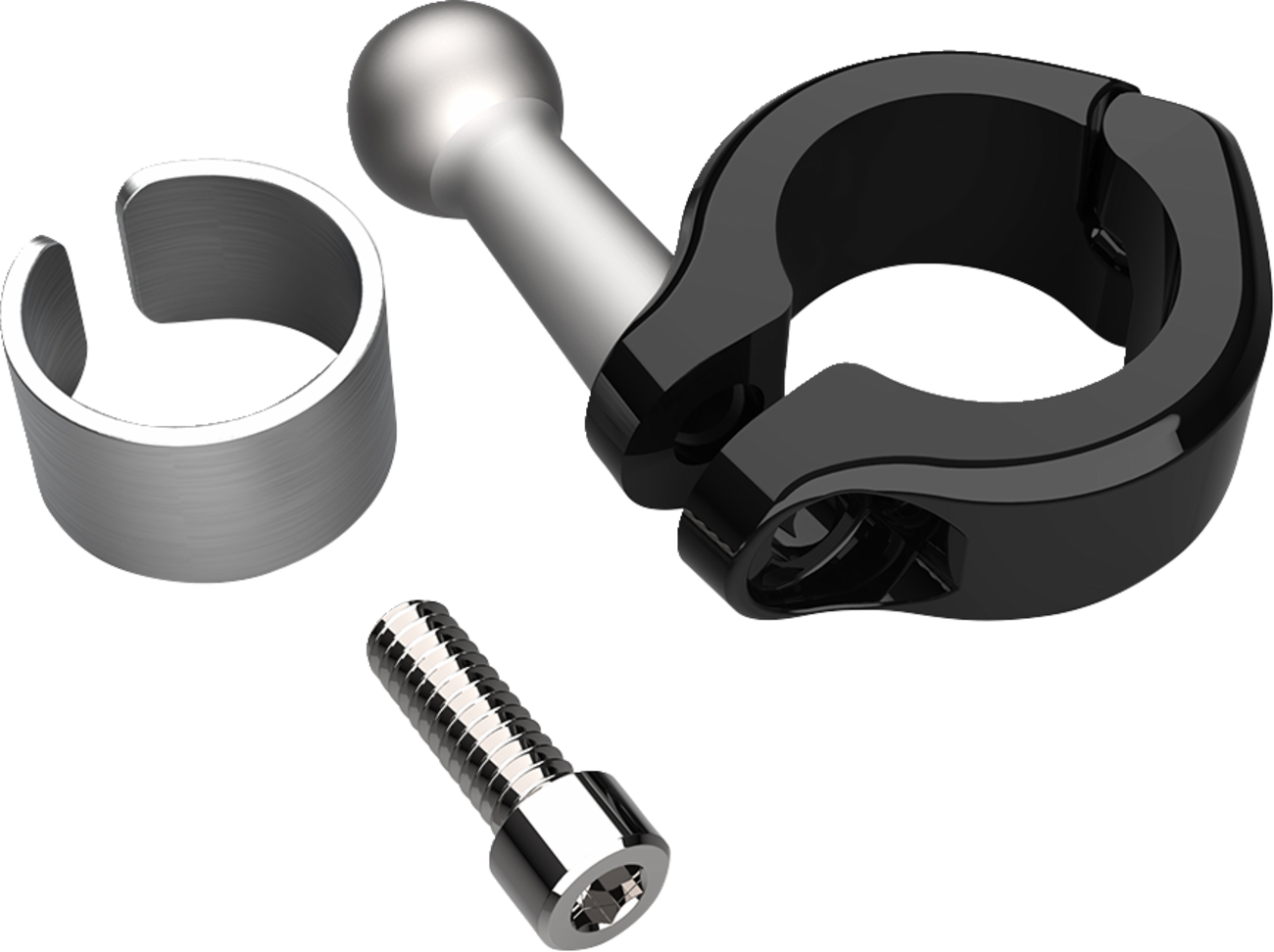 Ciro Holder Drink Gen 2 Black, H-bar Mount 7/8', 1' Black