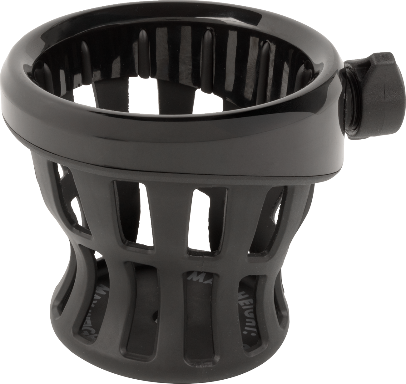 Ciro Holder Drink Gen 2 Black, H-bar Mount 1-1/8', 1-1/4' Black