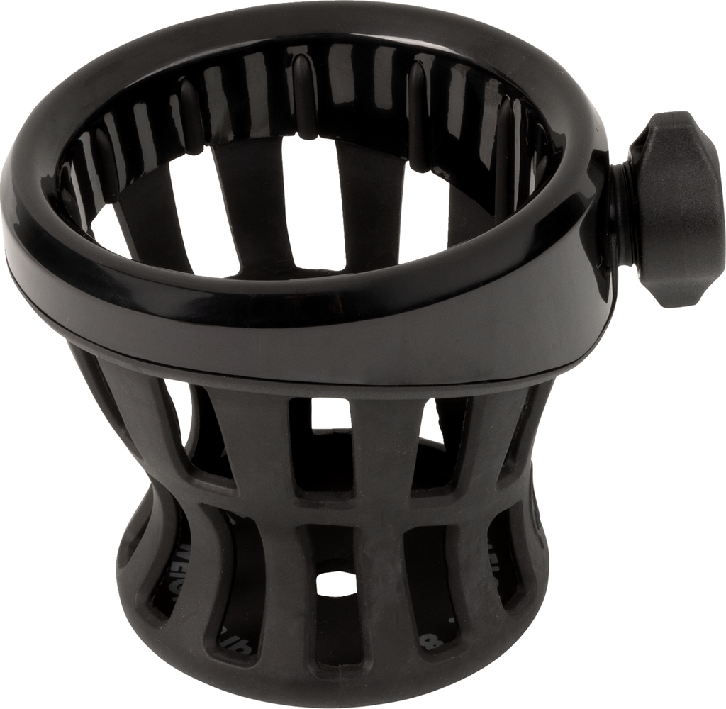 Ciro Holder Drink Pssngr Gen 2 Black, '96-'13 Touring Mnt Black