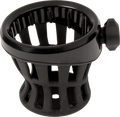 Ciro Holder Drink Pssngr Gen 2 Black, '96-'13 Touring Mnt Black