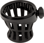 Ciro Holder Drink Pssngr Gen 2 Black, '96-'13 Touring Mnt Black