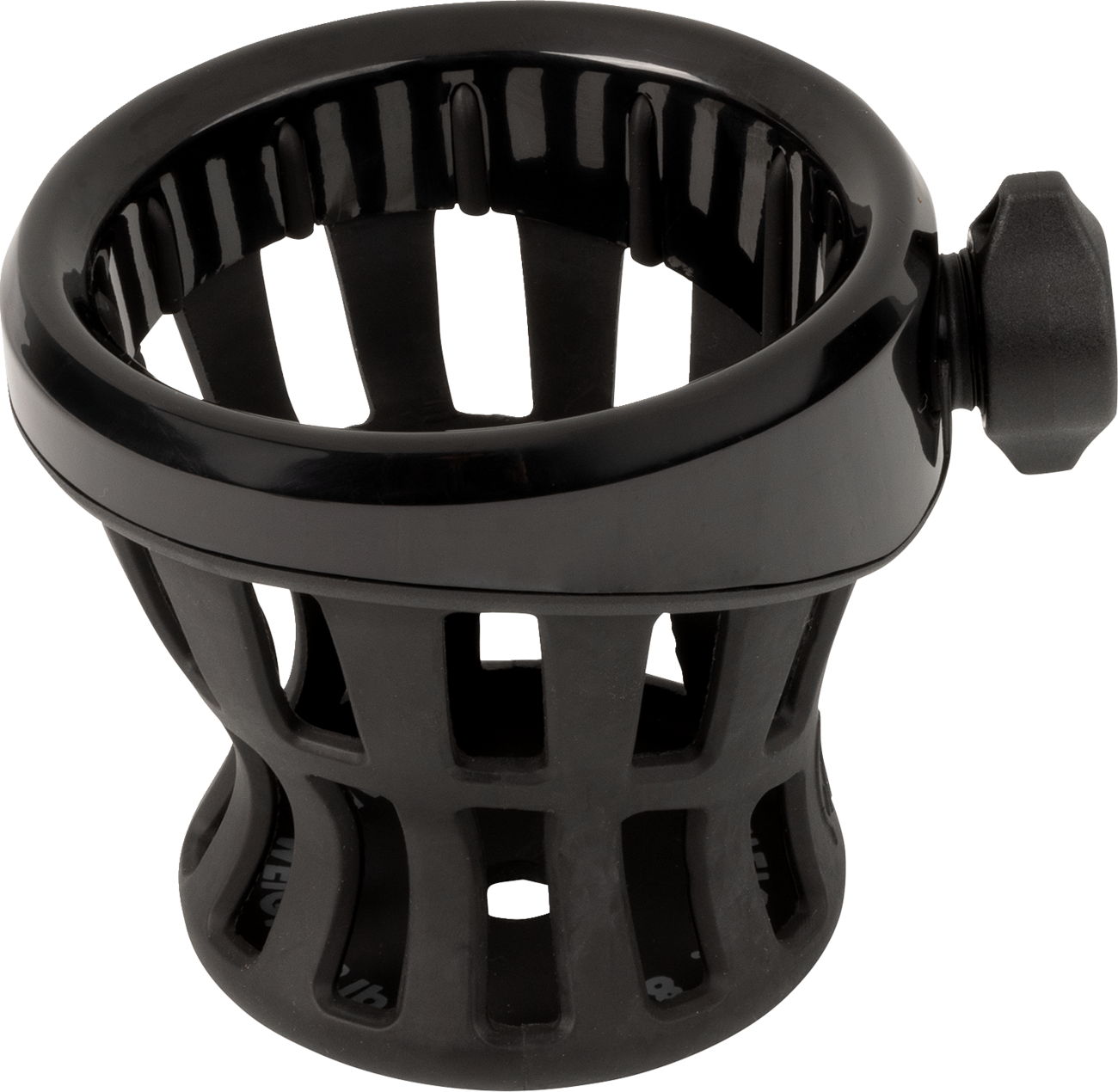 Ciro Holder Drink Pssngr Gen 2 Black, '96-'13 Touring Mnt Black