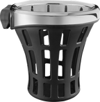 Ciro Holder Drnk Big Ass Gen 2 Chr, Hbar Mnt 1-1/8', 1-1/4' - Chrome